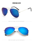 Children Goggle Girls Alloy Sunglasses