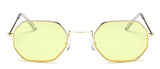 Ladies  hexagon sunglasse