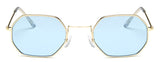 Ladies  hexagon sunglasse
