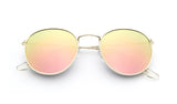 DJXFZLO Retro oval sunglasses
