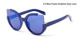 TESIA Brand Cat Eye Sunglasses