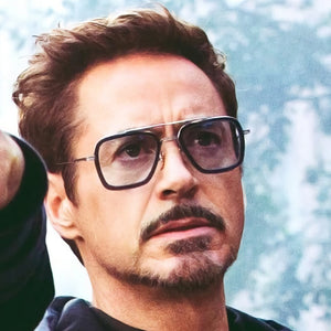 Iron Man Tony Stark Sunglasses Square Sunglasses Men