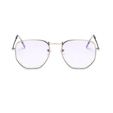 Mazatlan Metal Square Small Frame Sunglasses
